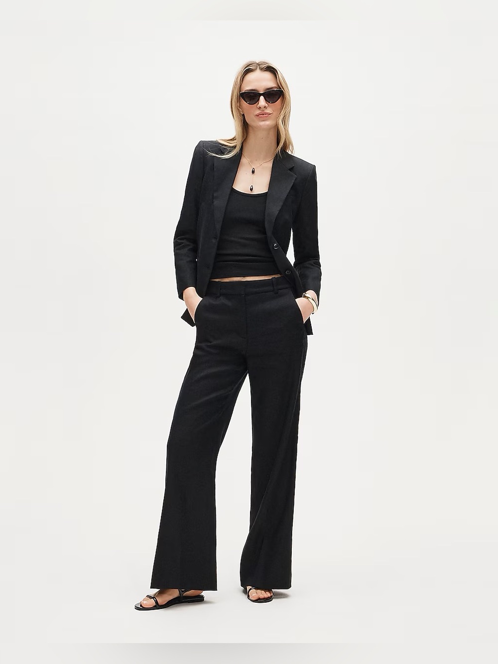 J Crew Wide Leg Pant